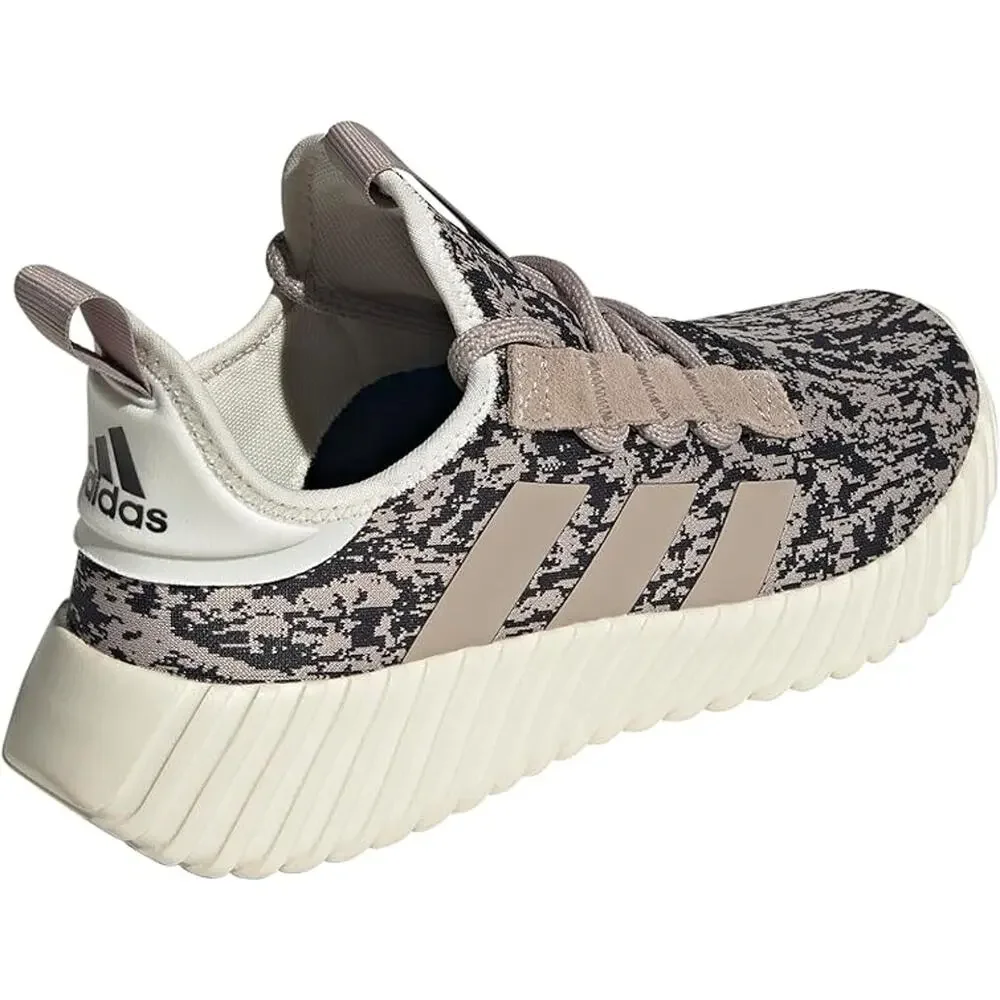 NWT Adidas Running Kaptir 3.0 Running Shoes Grey/Black/Chalk White-SZ M 9/W 10